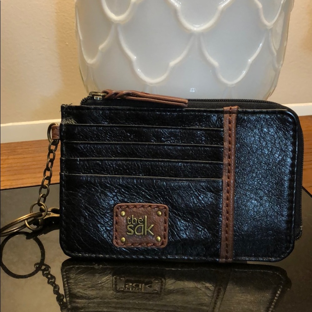 The Sak Black Key Card Holder
